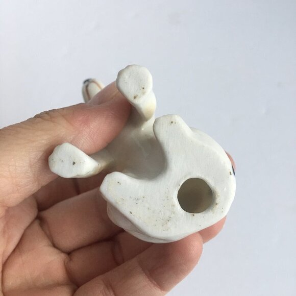 Vintage Dog Figurine Statue - Bone China Dalmatian, Black and White - Picture 8 of 8